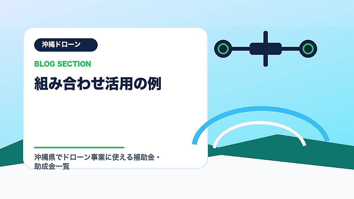 「組み合わせ活用の例」の見出し画像