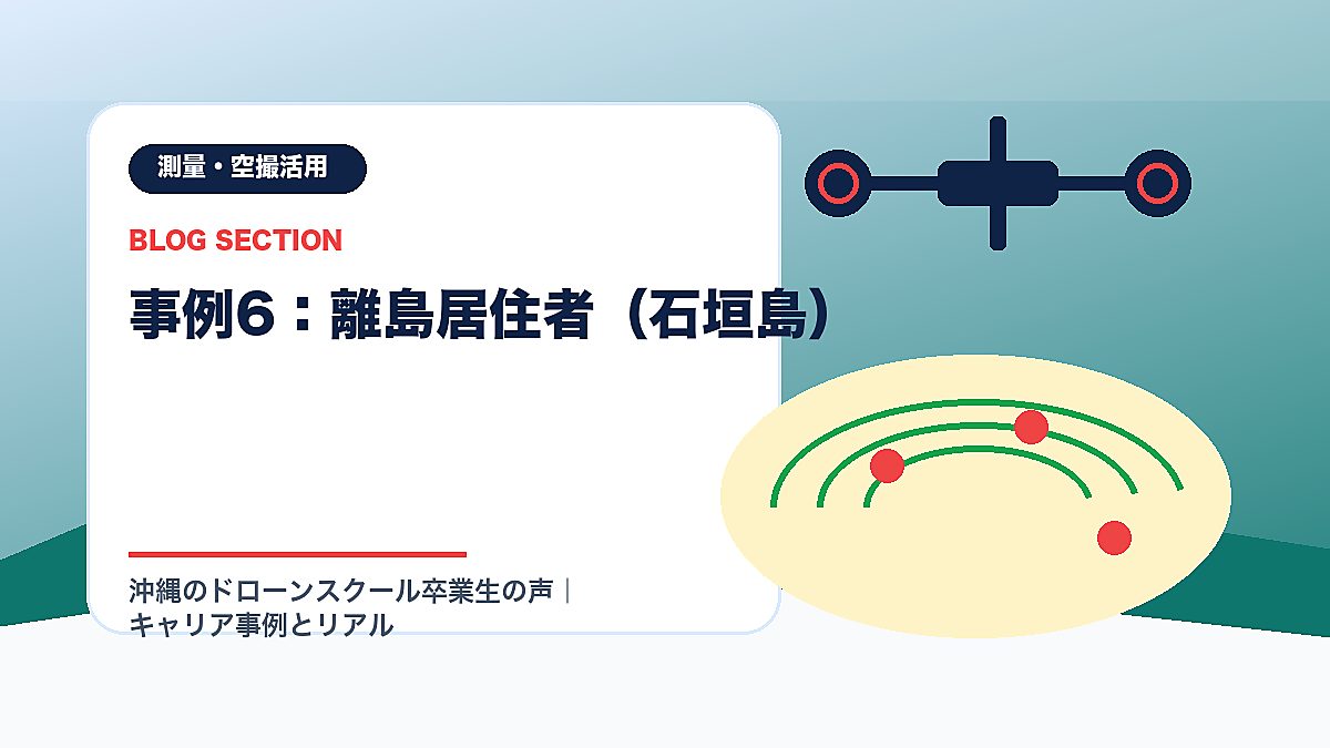 「事例6：離島居住者（石垣島）」の見出し画像
