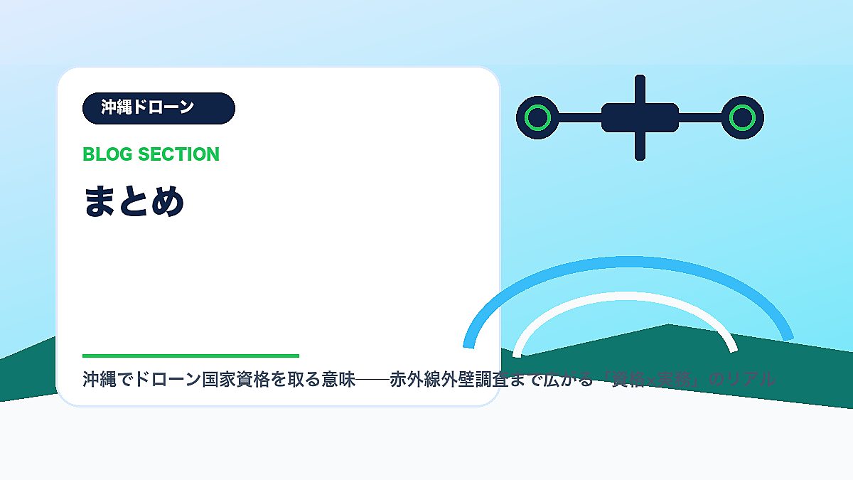 「まとめ」の見出し画像
