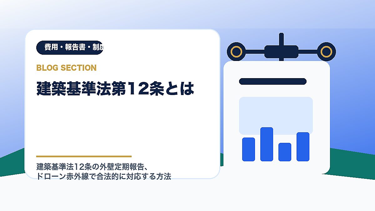 「建築基準法第12条とは」の見出し画像