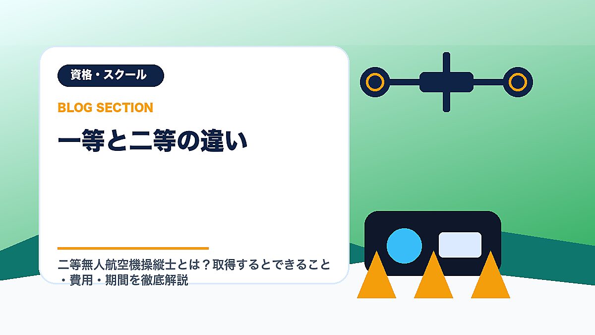「一等と二等の違い」の見出し画像