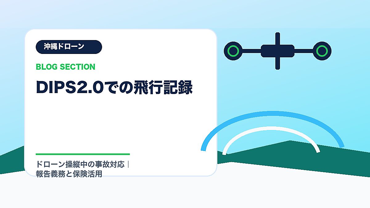 「DIPS2.0での飛行記録」の見出し画像