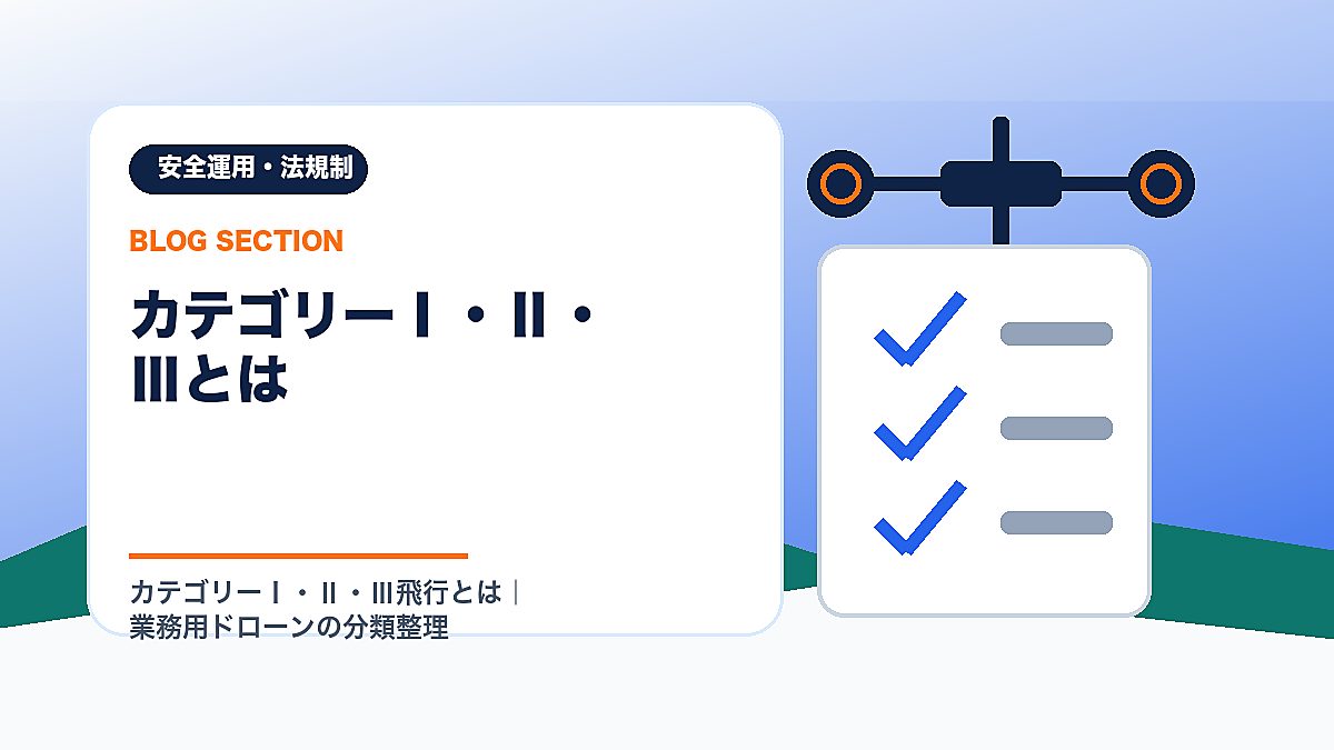 「カテゴリーⅠ・Ⅱ・Ⅲとは」の見出し画像