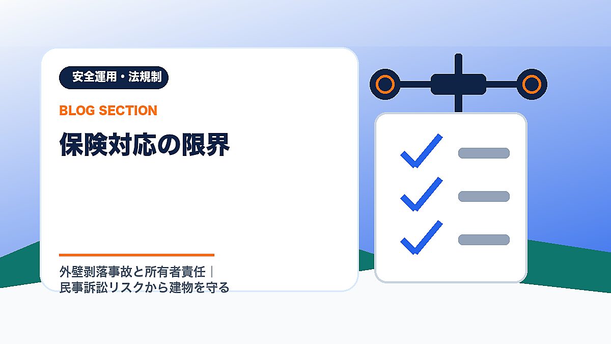 「保険対応の限界」の見出し画像