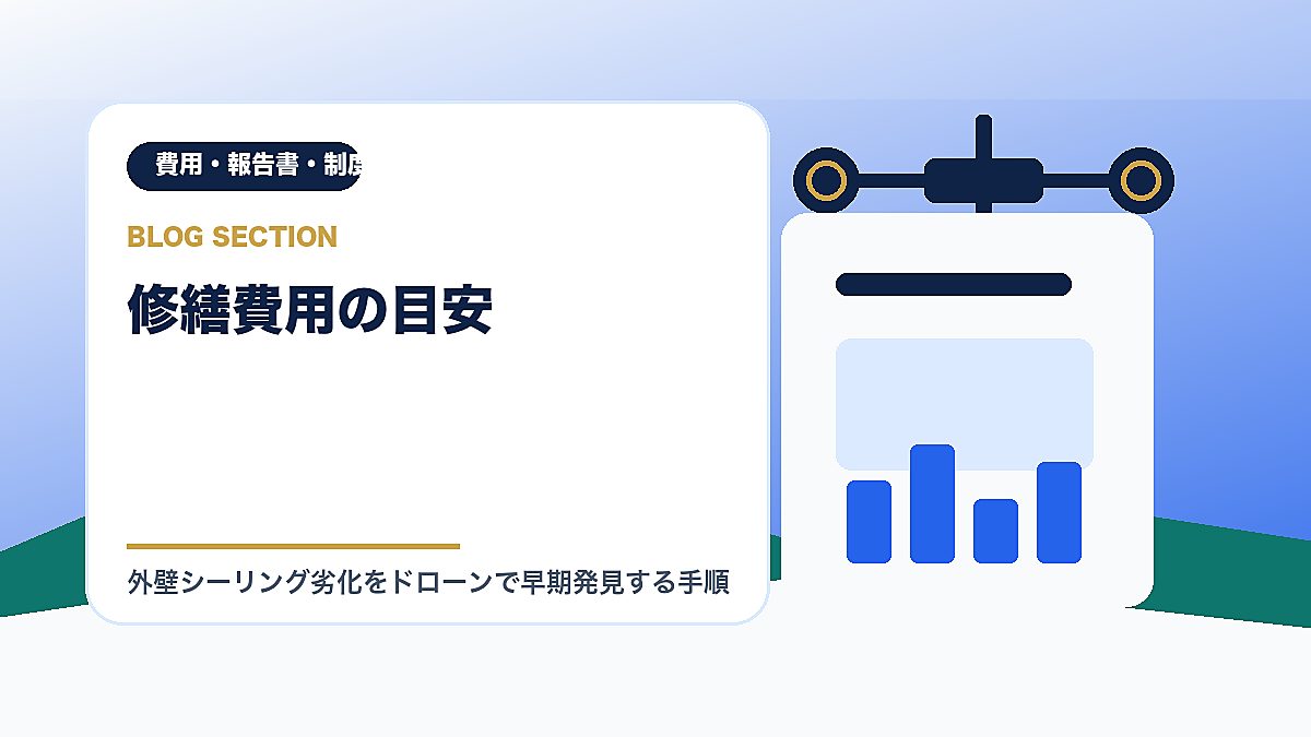 「修繕費用の目安」の見出し画像