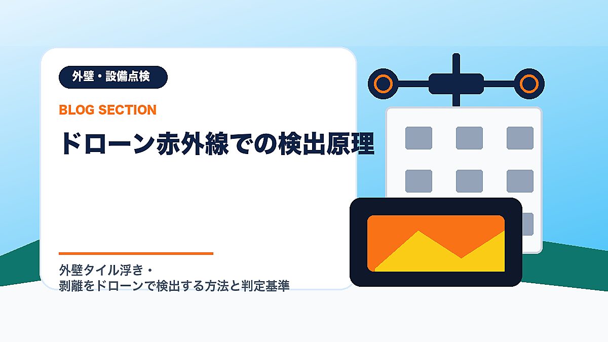 「ドローン赤外線での検出原理」の見出し画像